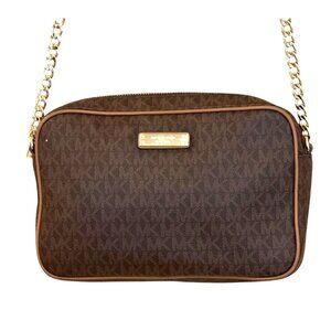 Michael Kors Women's Jet Set Logo Crossbody Shoulder Bag